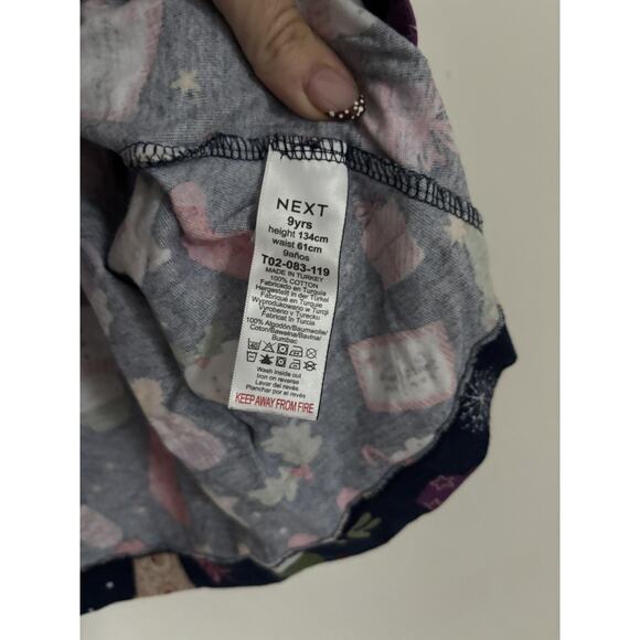 Next UK Holiday Winter Dress size 7/8 best Long Sleeve - Picture 3 of 6